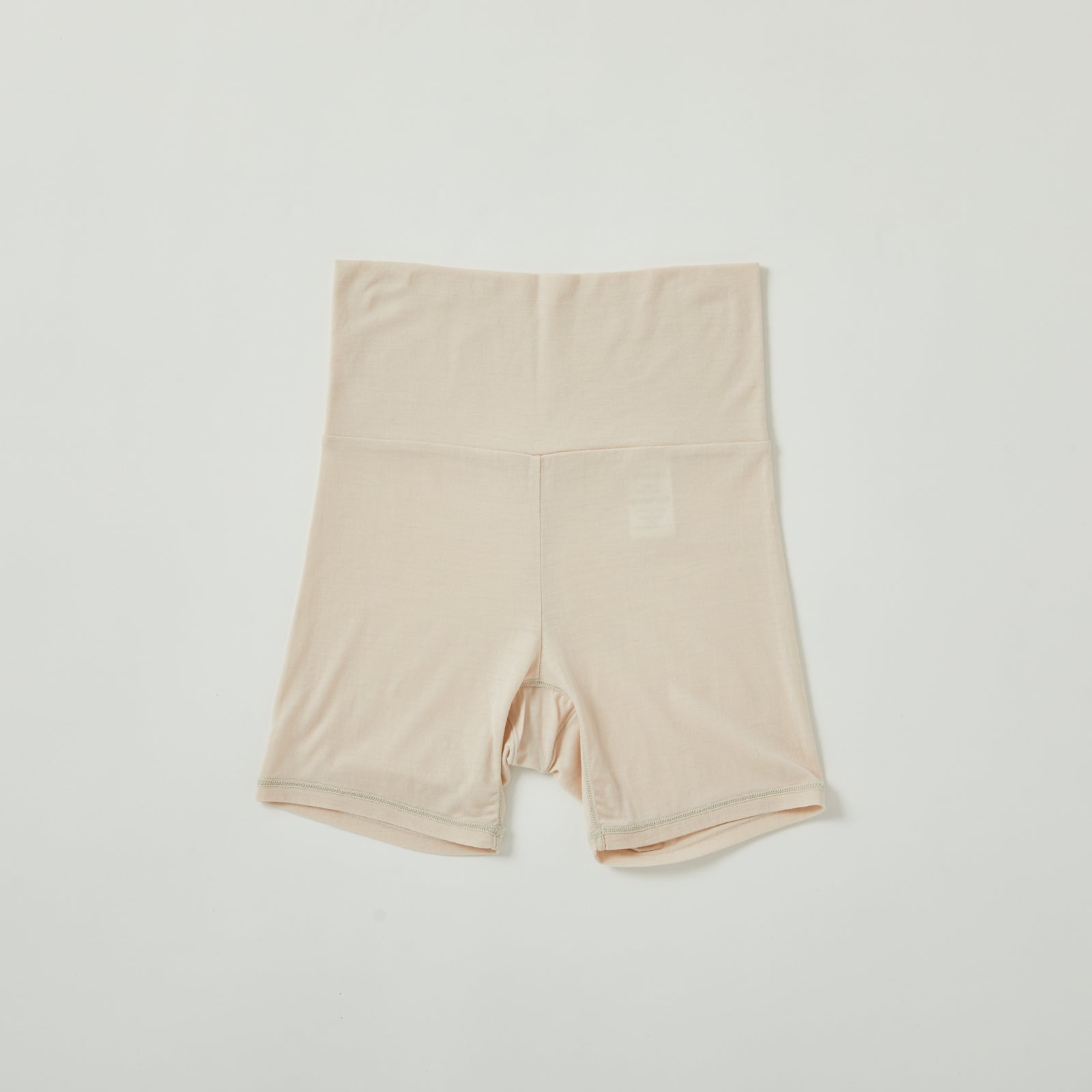 メリノウール100%天竺 2分丈インナーボトム, 2022年モデル, エクリュ