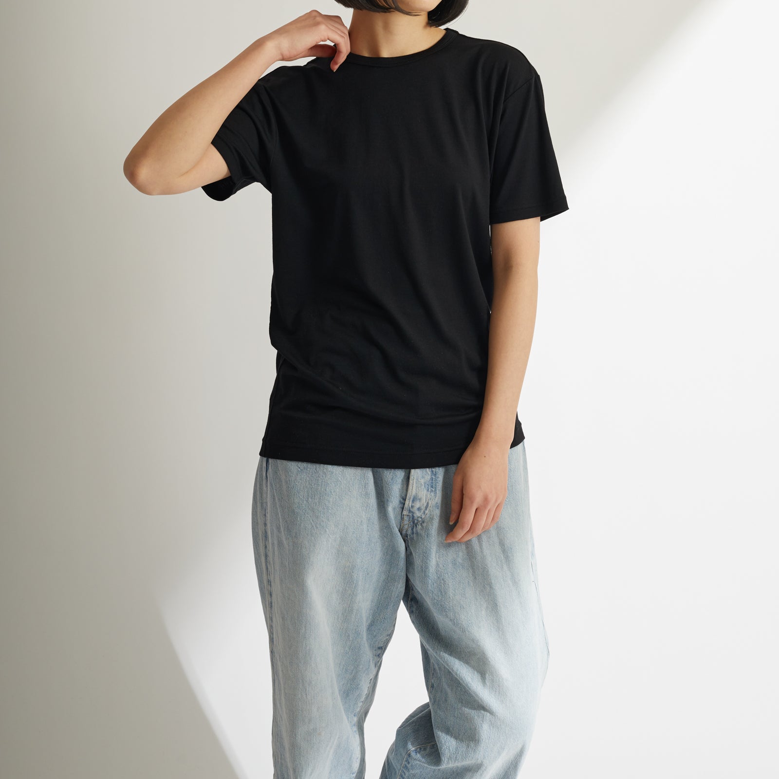 Men's 100% Merino Wool Jersey Short Sleeve Tee in Taupe (2023 model)
