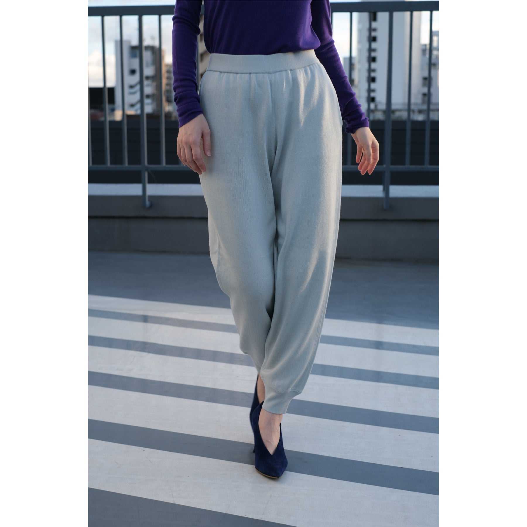 Wool-Silk Jogging Pants - Women - Ready-to-Wear