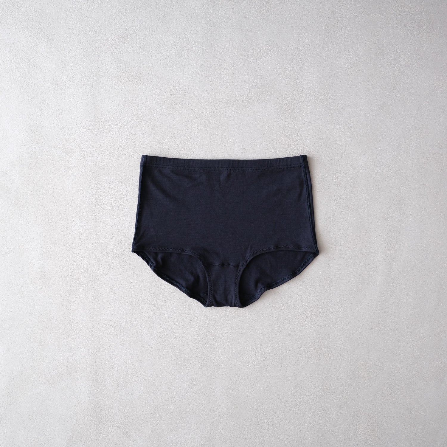 100 Merino Wool Jersey Briefs in Black